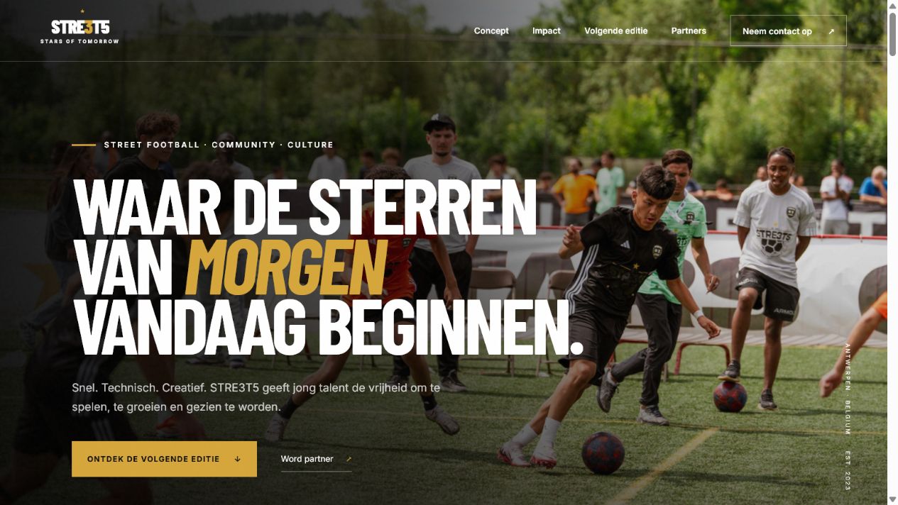 Website van STRE3T5